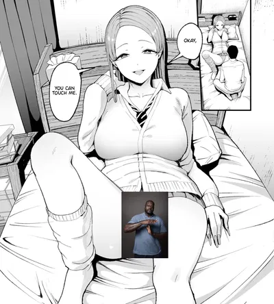 How a Romance Begun Between The Popular Busty Gyaru on The School Roof