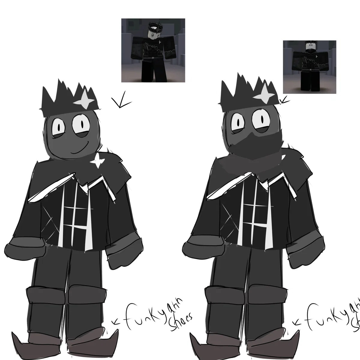 Echo art for uhm drawings ig? (I domt know how to draw side profile sorry)
