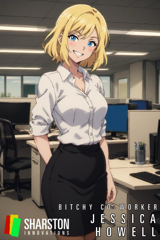 Bitchy co-worker turned off your computer during work!