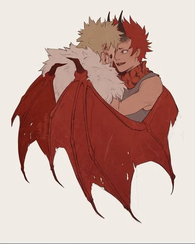 Kirishima and Bakugo | Fantasy | Kiribaku