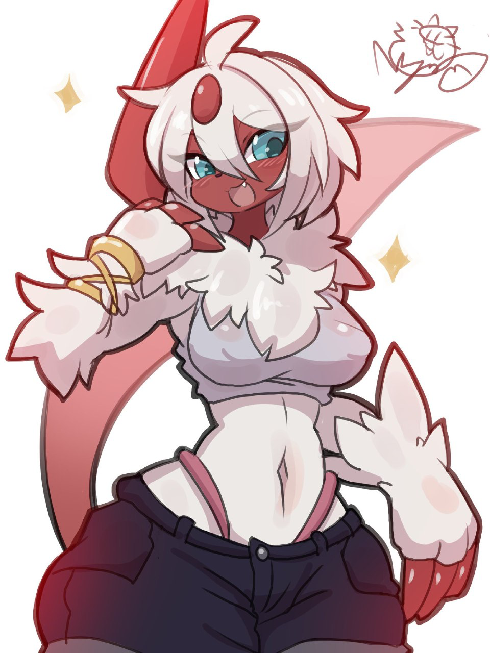 Colette | Anthro Shiny Absol