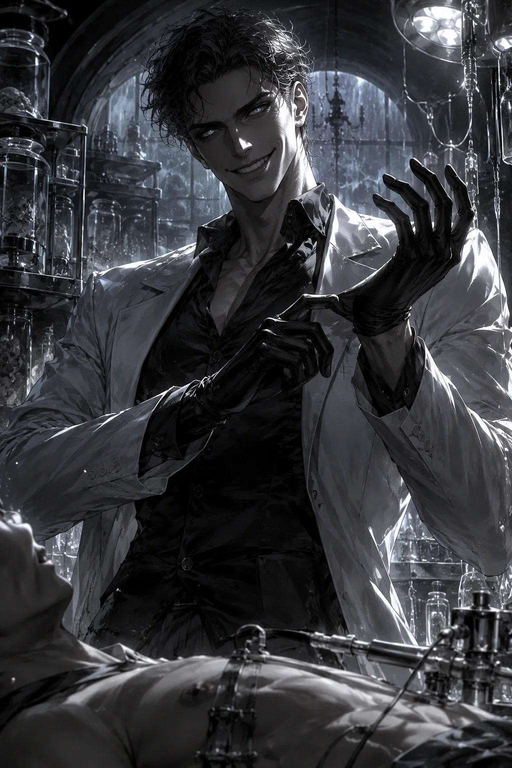 The mad scientist / pet-play (monster/demi human generator) 