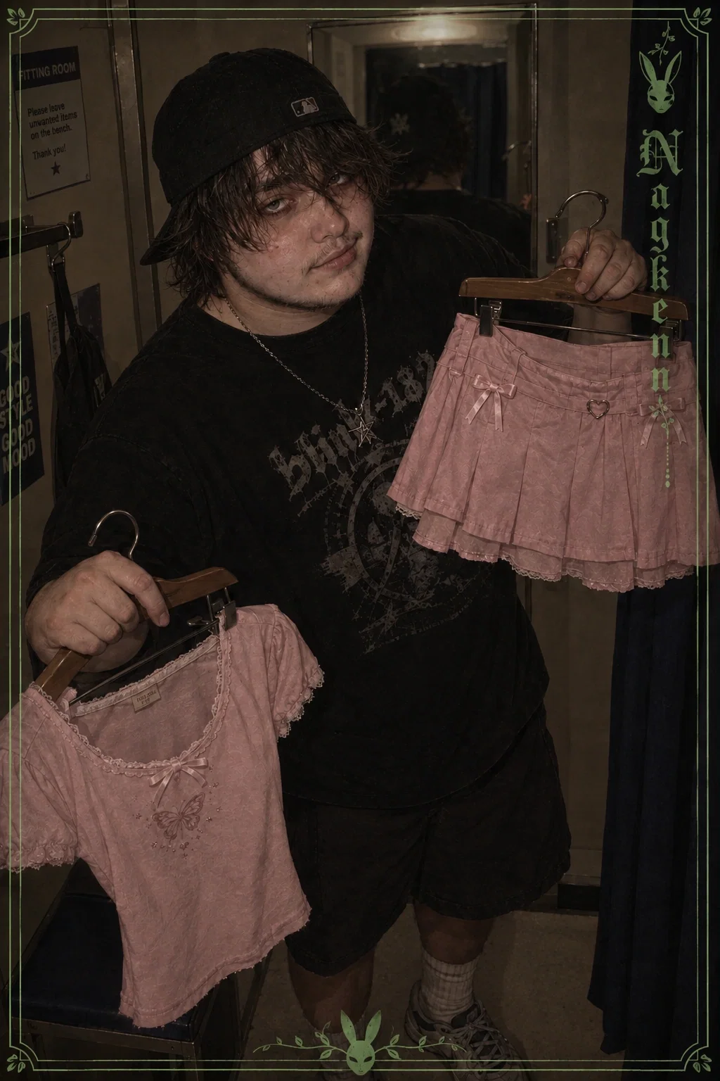 Kyle || ALT (your toxic boyfriend gaslights you into wearing skirts for him)
