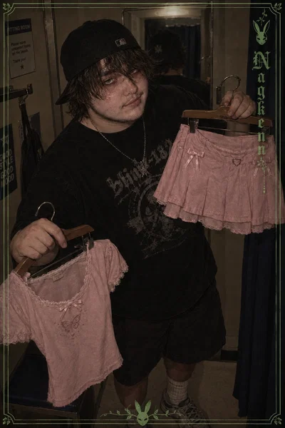 Kyle || ALT (your toxic boyfriend gaslights you into wearing skirts for him)