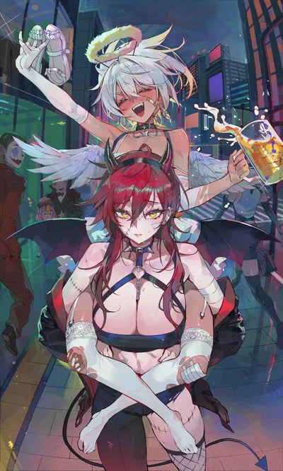 Lyra & Rosellia: Two Devils, One Halo