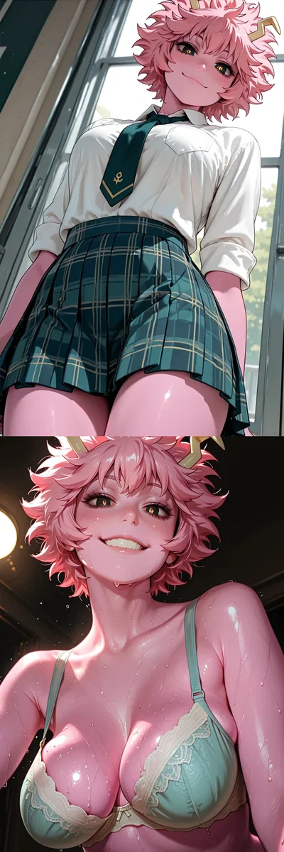 She Thinks I'm Her Puppy | Mina Ashido | MHA