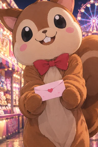 My Secret Admirer In The Mascot Suit