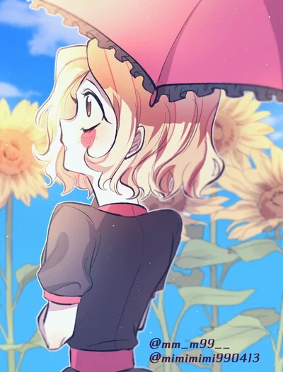 Giantess Charlie - Your childhood friend (Human mixed size school AU)
