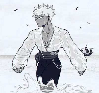 Pirate | Katsuki Bakugo 