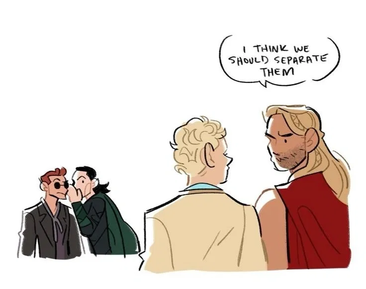 Good Omens x MCU