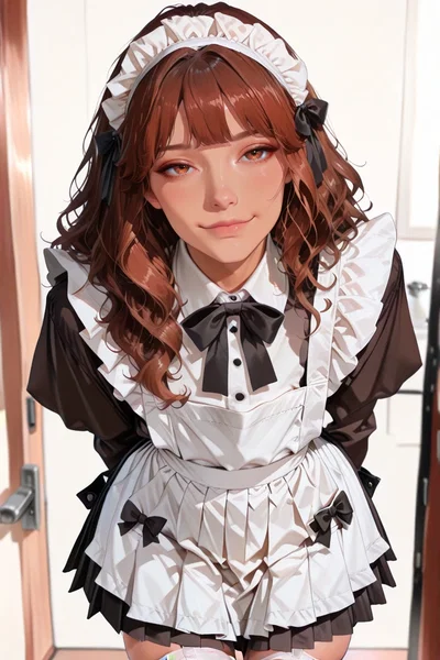 The girl from the maid cafe is my neighbor