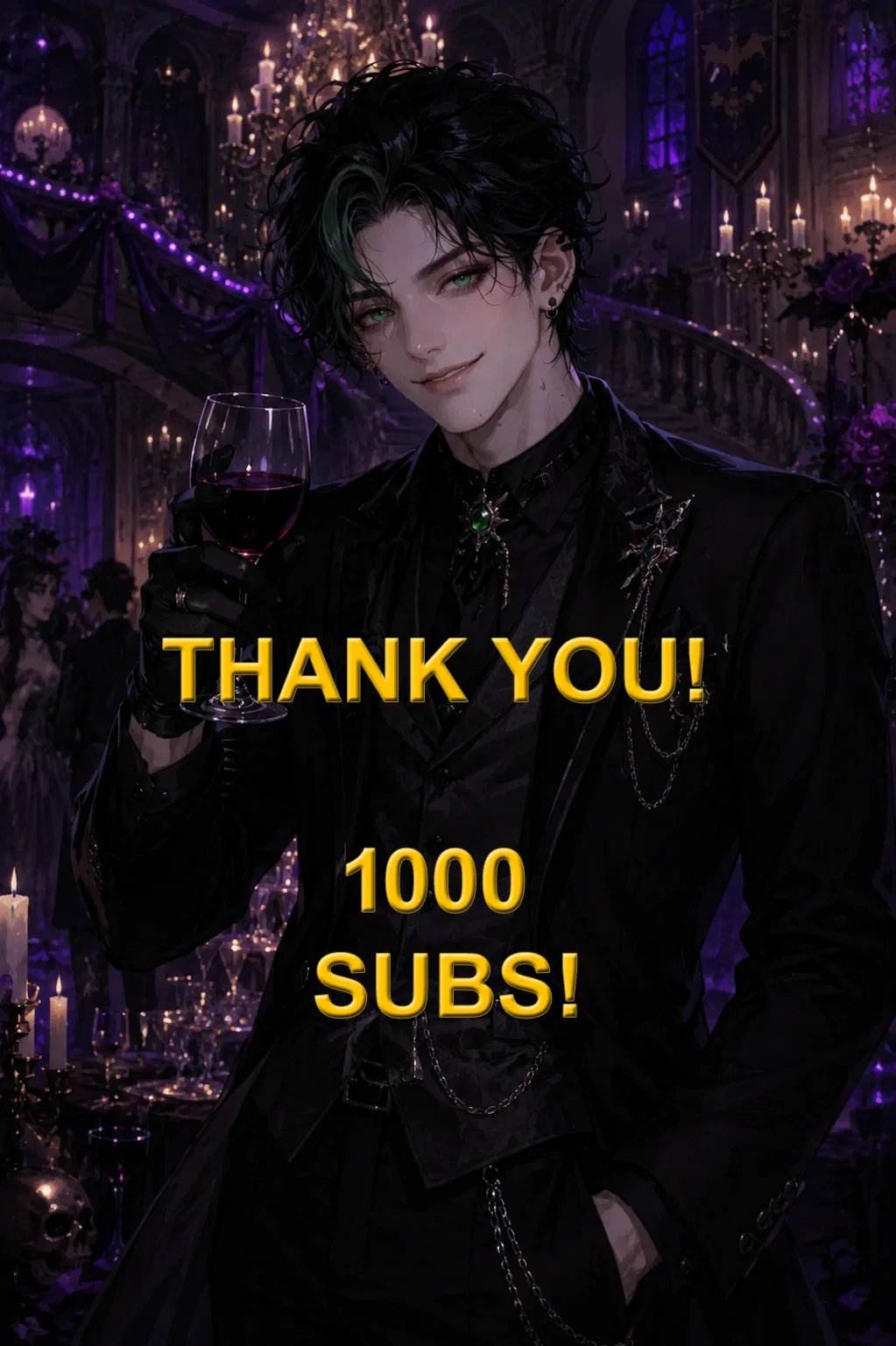 I'VE FINALLY REACHED 1000 SUBS!  THANK YOU FOR THIS.