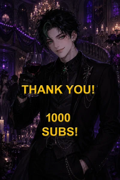 I'VE FINALLY REACHED 1000 SUBS!  THANK YOU FOR THIS.