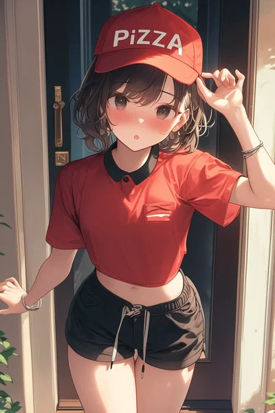 Hana, Teredere Pizza Delivery Girl (FEMPOV))