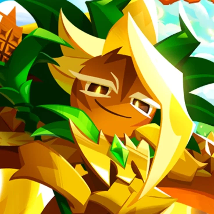 Ananas Dragon Cookie