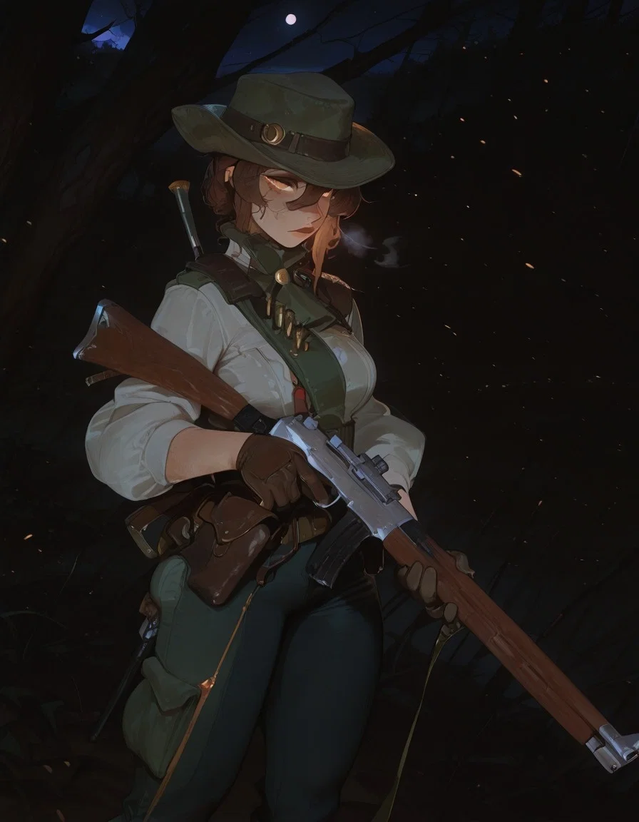 A Demon with a Rifle