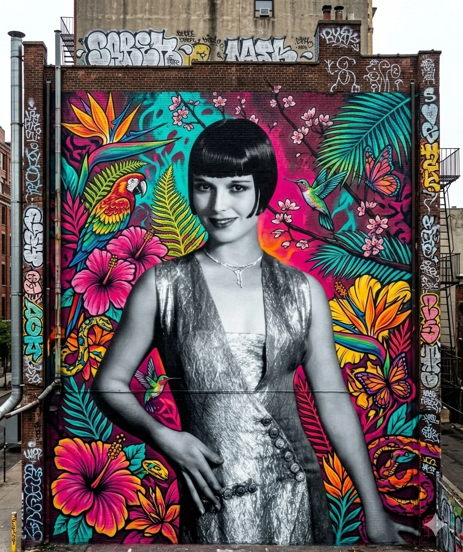 Sirens of the Silver Screen-Louise Brooks