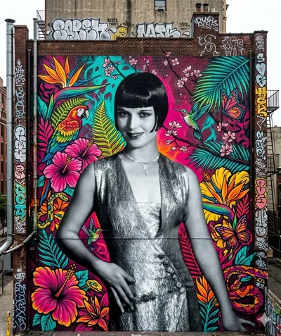 Sirens of the Silver Screen-Louise Brooks