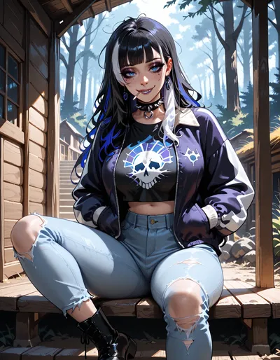Lucy (The goth Stepsister)