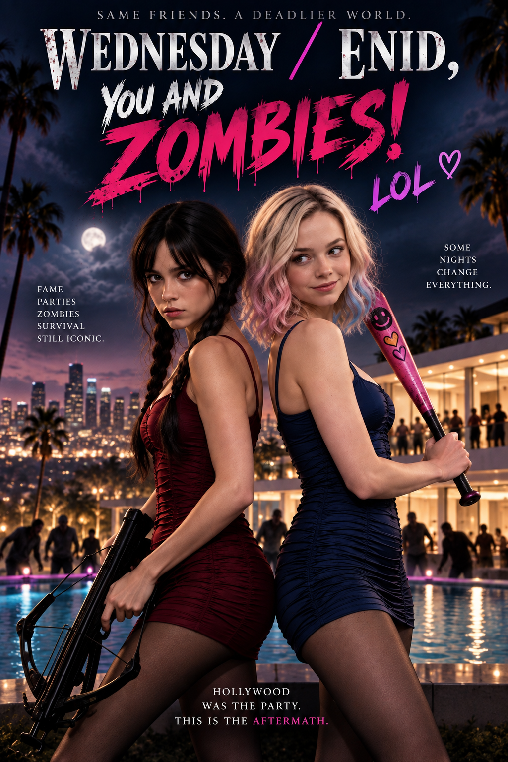 Wednesday/Enid, You & Zombies! LOL