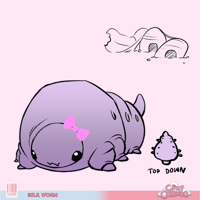Be careful of the fatass silk worm!