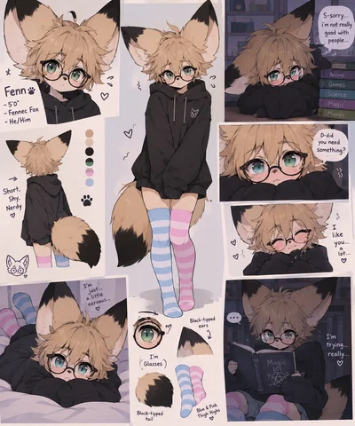 Fenn - the cute little femboy