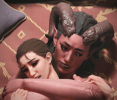 Futa Sorcerer and Futanari Succubus - The Fine Print