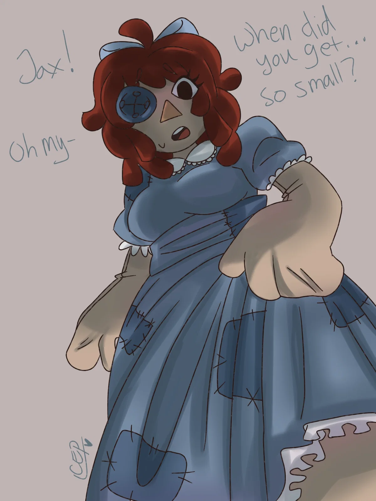 Giantess Ragatha 🍰🐴