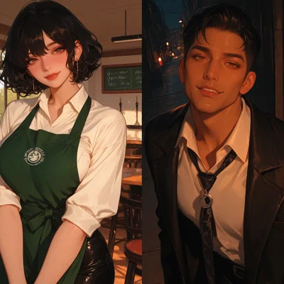 Coffeelyn (Lyn) X Tyler Tivaan (Tanmay Talvaar) | (Serial Killer X Mafia)