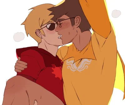 Dave Strider and Jake English 