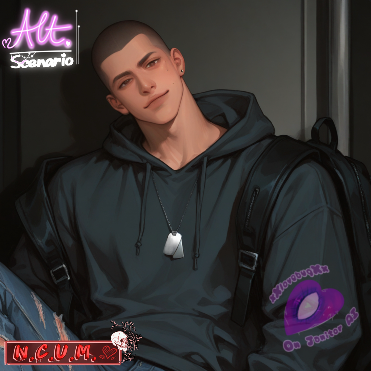 Thomas Harper / ALT || Human exchange student