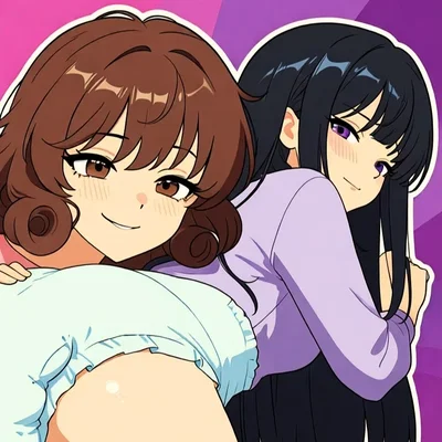 ❤ Lily & Rue (Bratty ABDL pair)