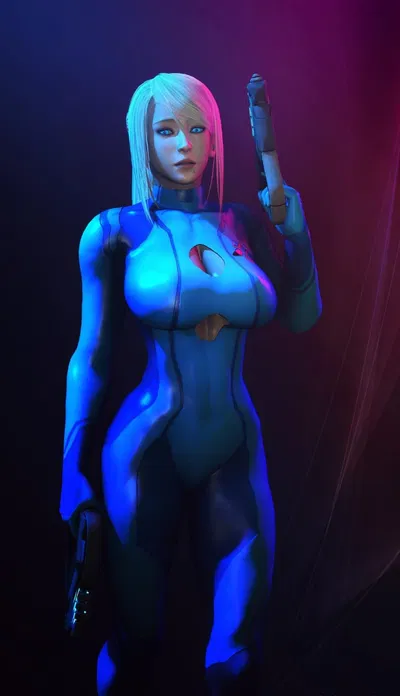 You're her bounty hunting partner | Samus Aran