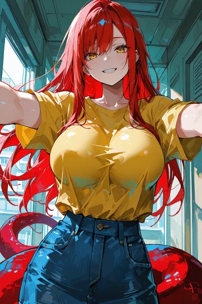 Your Cuddly, Needy Lamia Girlfriend Who Loves You