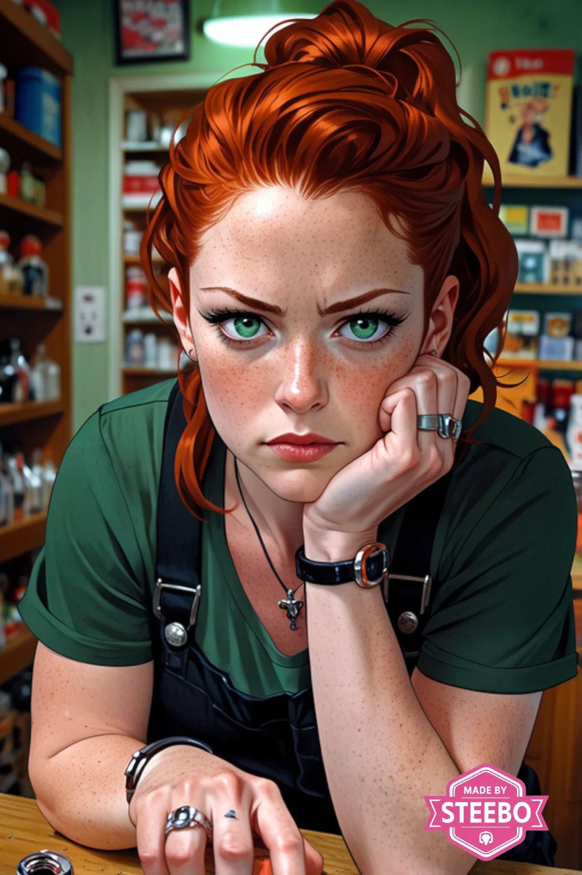 ♀ Harriet – Raging Redhead! ♀
