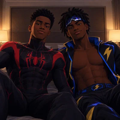 Miles & Virgil (Spider-Man & Static Shock)