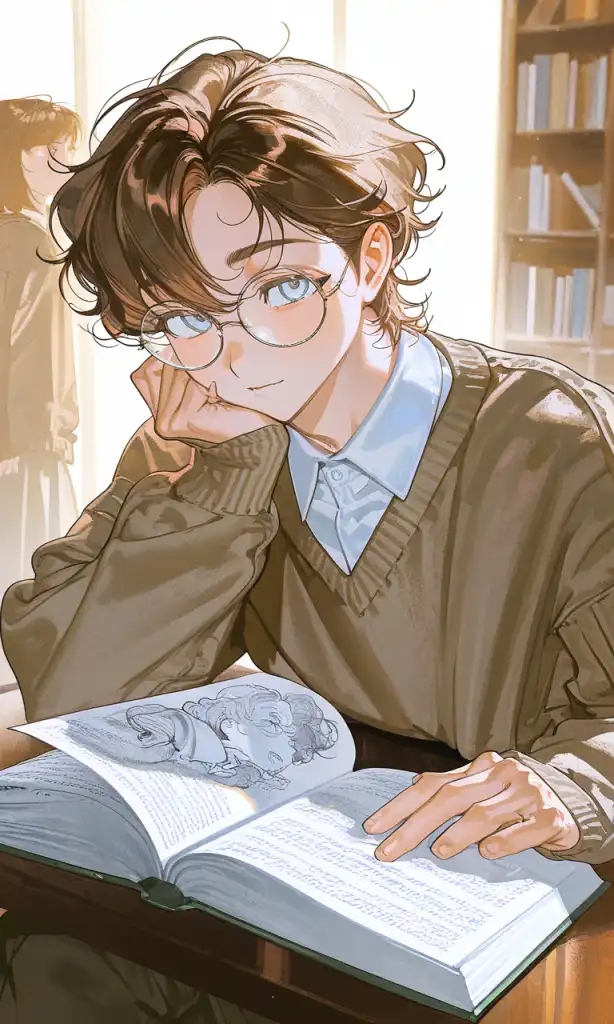 Elias Thorne | ❤️ Your Dorky Genius 🧸 |
