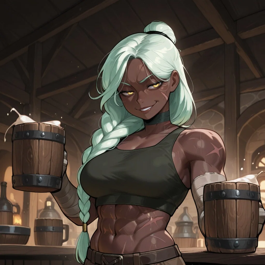 Barbarian wife has an idea