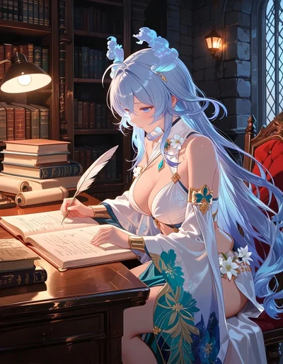 You got assigned to help but she barely talks to you --- skyra 