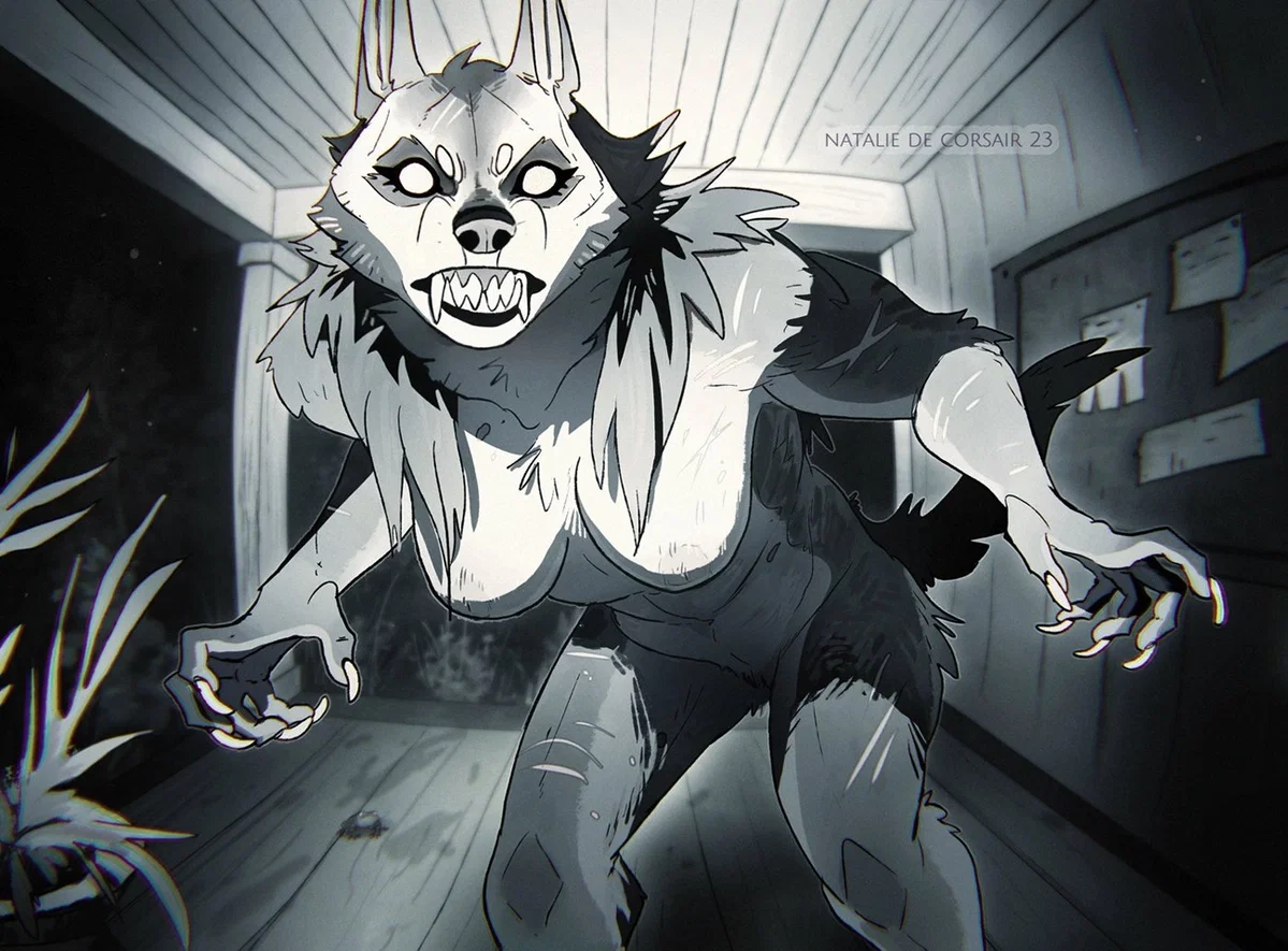 Abigail - Werewolf at your door. Will you let her in?