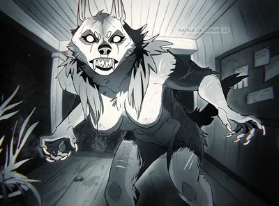 Abigail - Werewolf at your door. Will you let her in?