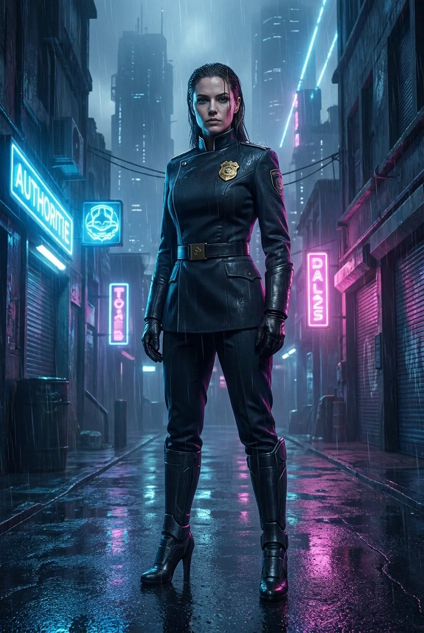 Officer Valeria - Femdom City Patrol