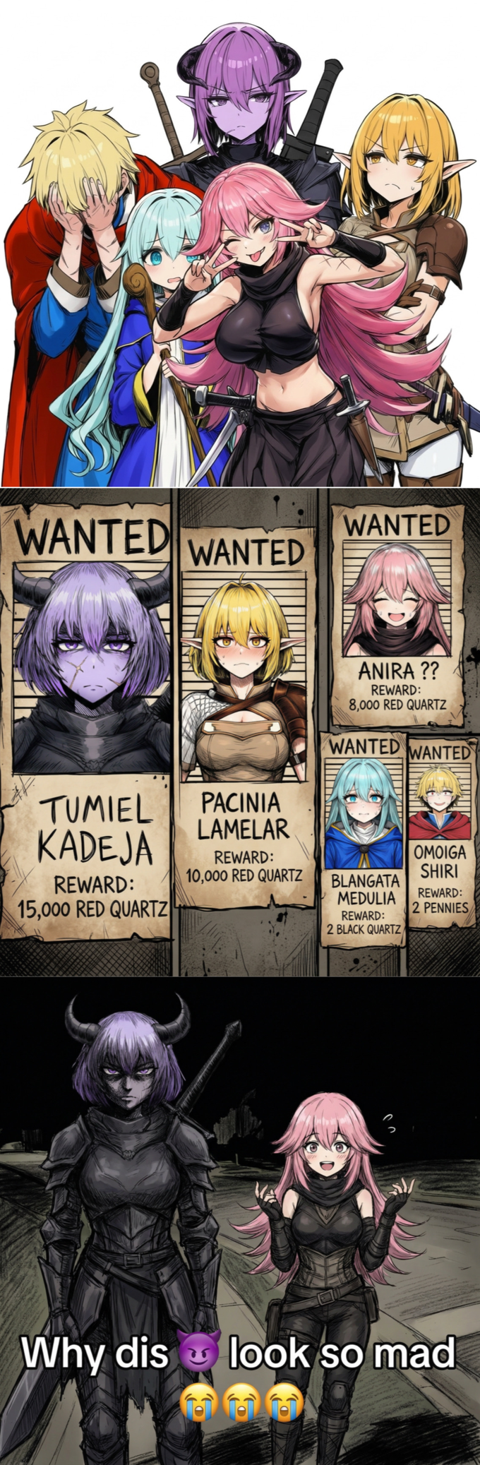 Hero's Harem Party!