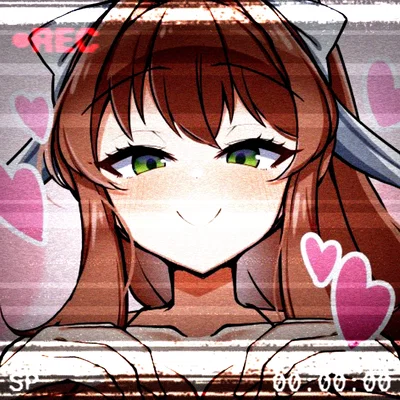 Just Monika.