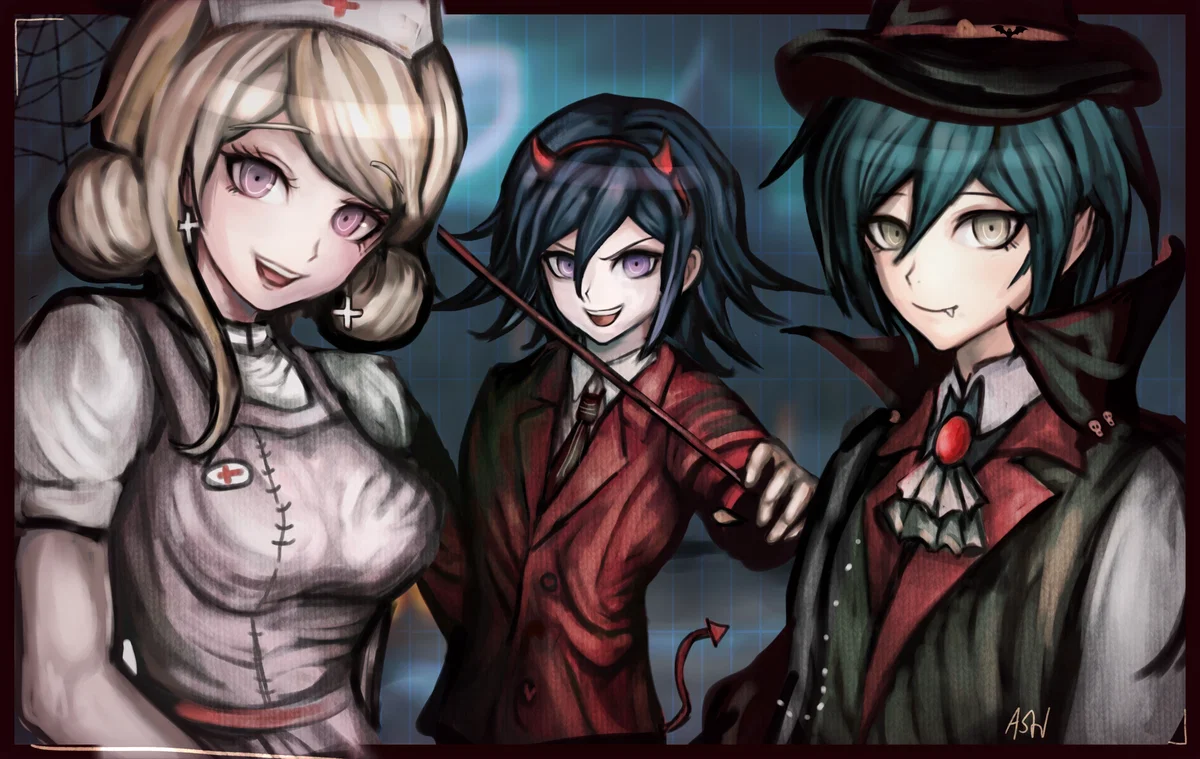 ٠🔪ིྀ⭑DANGANRONPA V3 SPEND A NIGHT IN ABANDONED HOSPITAL ༄˖°.🦇.ೃ࿔*:・🎃
