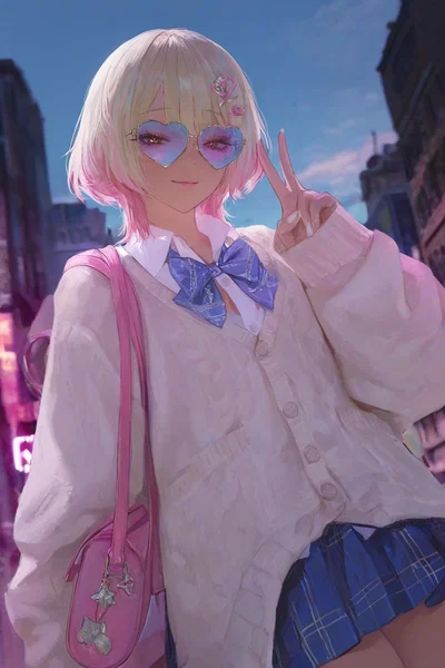 Your sweet gyaru best friend | Haru Perez