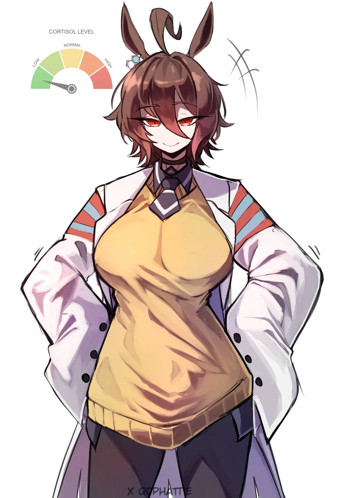 Agnes Tachyon (Horse girl got 2nd place.... Faliuar! Go be doctor!)