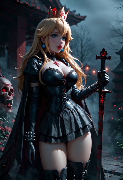 Dark Knight Peach (Alternate timeline)