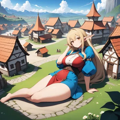 Titania, your pretty giantess