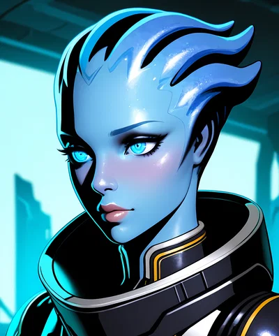 Liara T'Soni - Alien Archeologist from Mass Effect